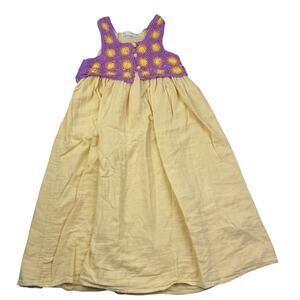 Zara Yellow Crochet Dress